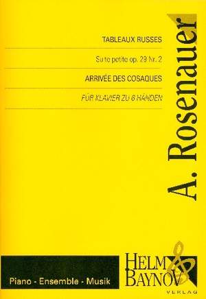 Rosenauer, A: Tableaux russes op.29,2