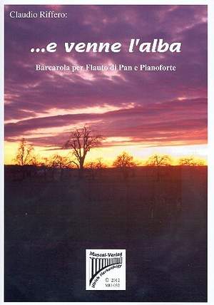 RIFFERO, C: E venne l'alba für Alt-Panflöte und Klavier