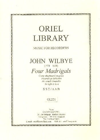 Wilbye, J: 4 Madrigals