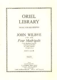 Wilbye, J: 4 Madrigals