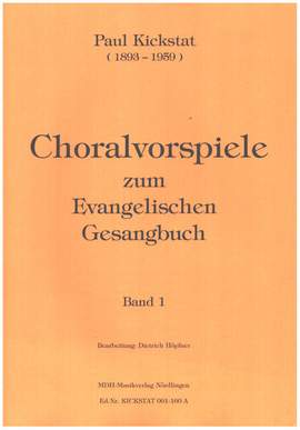 Kickstat, P: Choralvorspiele zum EG - Band 1