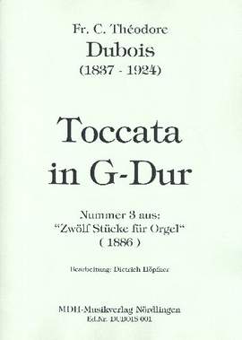 Dubois, T: Toccata in G-Dur