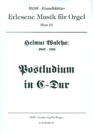 Walcha, H: Postludium C-Dur