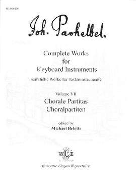 Pachelbel, K T: Complete Works vol.7