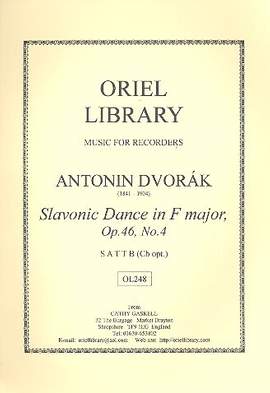 Dvořák, A: Slavonic Dance in F major op.46,4