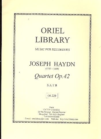 Haydn, J: Quartet op.42