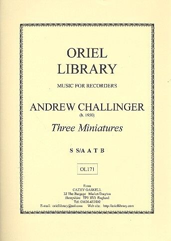 Challinger, A: 3 Miniatures