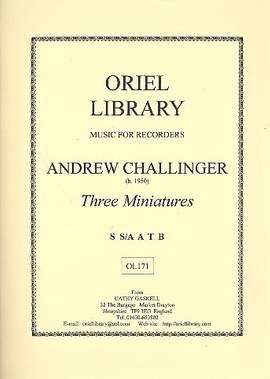 Challinger, A: 3 Miniatures