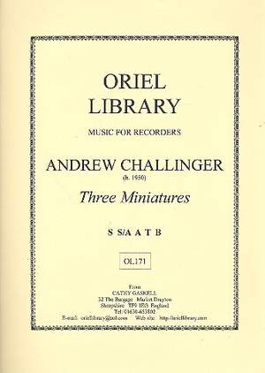 Challinger, A: 3 Miniatures