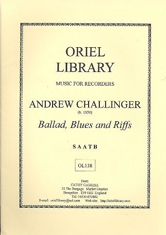 Challinger, A: Ballad, Blues and Riffs