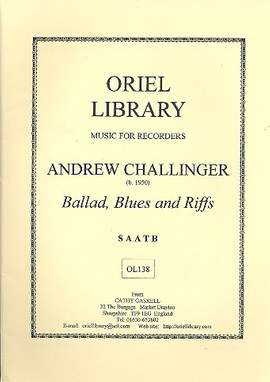 Challinger, A: Ballad, Blues and Riffs