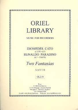 2 Fantasias for 4 recorders (AA(T)TB)