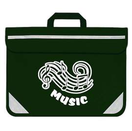 Music Bag Duo Wave Music Dark Green