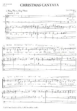 Dobrogosz, S: Christmas Cantata