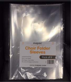 Choir Folder Sleeves