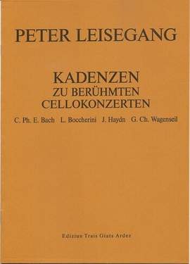 Leisegang, P: Kadenzen zu berühmten Cellokonzerten