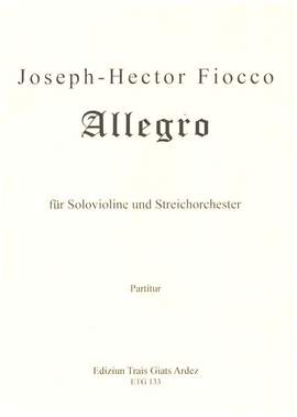 Fiocco, J: Allegro