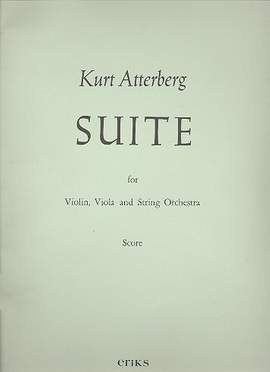Atterberg, K M: Suite op.19,1