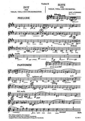 Atterberg, K M: Suite op.19,1