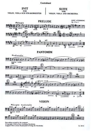 Atterberg, K M: Suite op.19,1