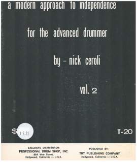 Ceroli, N: A modern Approach to Independence for the advanced Drummer