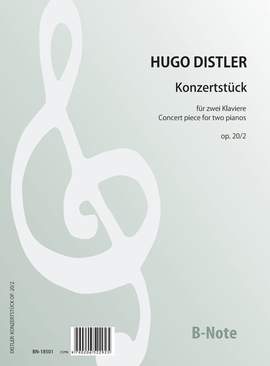 Distler, H: Concert Piece op.20/2