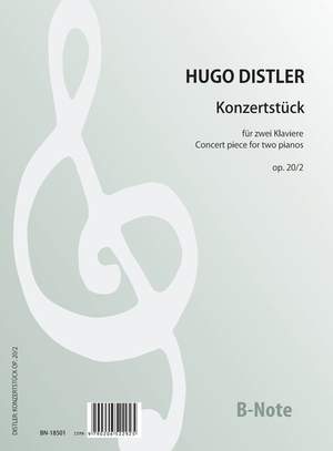 Distler, H: Concert Piece op.20/2