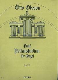 Olsson, O: 5 Pedalstudien op.26