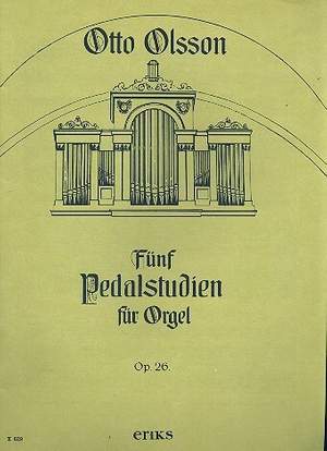 Olsson, O: 5 Pedalstudien op.26