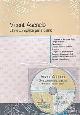 Asencio, V: Obra completa (+CD)