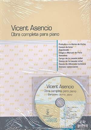 Asencio, V: Obra completa (+CD)