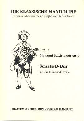 Gervasio, G B: Sonate D-Dur D major