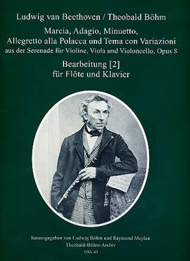 Beethoven, L v: Serenade op.8 (Auszüge) für Flöte und Klavier