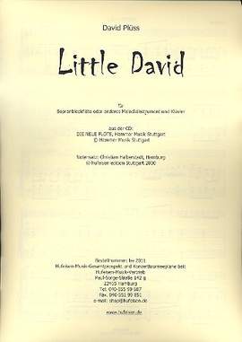 Plüss, D: Little David