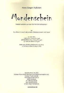 Hufeisen, H: Mondenschein für Blockflöte