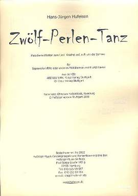 Hufeisen, H: Zwölf-Perlen-Tanz für Blockflöte