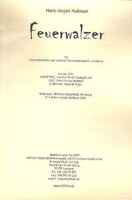 Hufeisen, H: Feuerwalzer