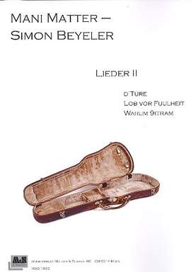 Matter, M: Lieder Band 2