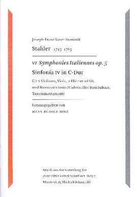 Stalder, J: Sinfonie C-Dur Nr.4