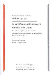 Stalder, J: Sinfonie C-Dur Nr.4
