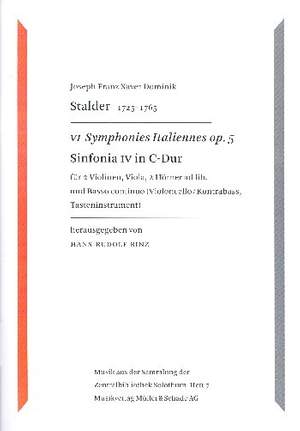 Stalder, J: Sinfonie C-Dur Nr.4