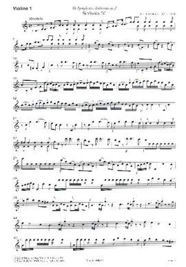 Stalder, J: Sinfonie C-Dur Nr.4