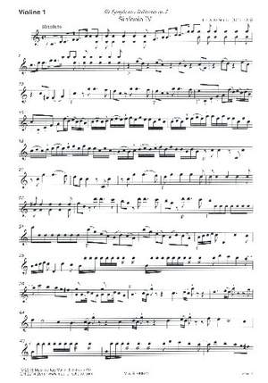 Stalder, J: Sinfonie C-Dur Nr.4