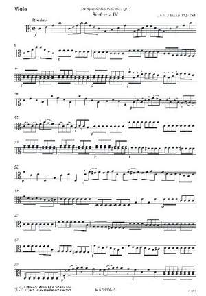 Stalder, J: Sinfonie C-Dur Nr.4