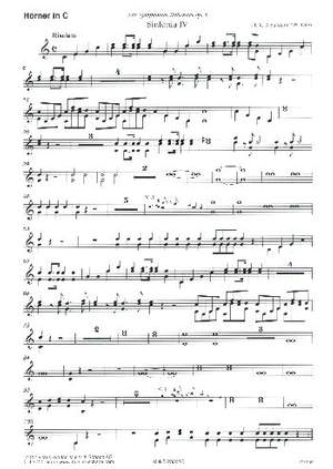 Stalder, J: Sinfonie C-Dur Nr.4