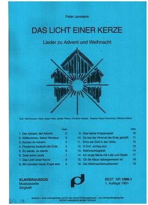 Janssens, P: Das Licht einer Kerze