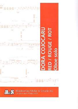 Cojocaru, D: Red / Rouge / Rot for Oboe solo