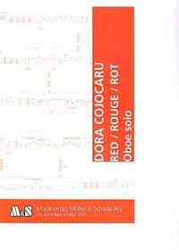 Cojocaru, D: Red / Rouge / Rot for Oboe solo