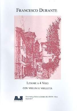 Durante, F: Litanie à 4 voci von violini e violetta