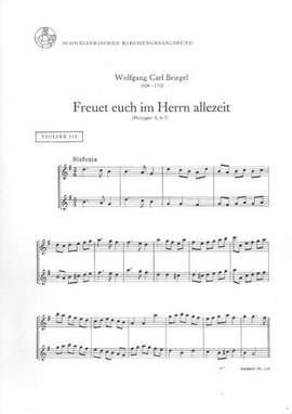 Briegel, W C: Freuet euch im Herrn allezeit